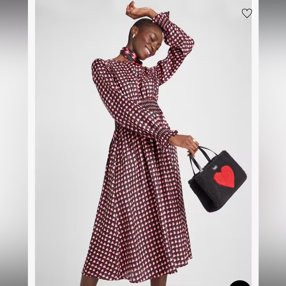 Kate Spade Fancy Hearts Waverly Dress